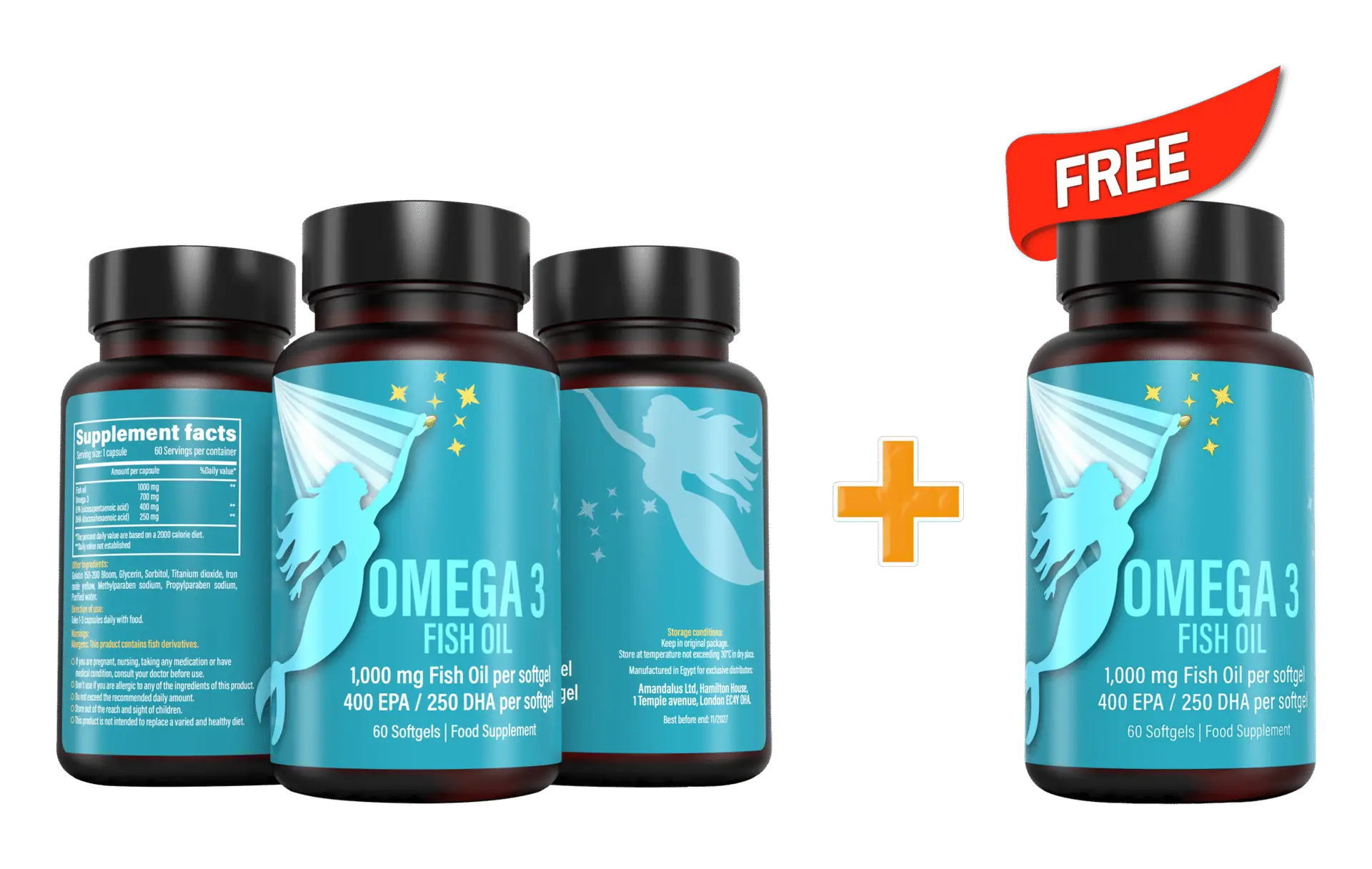 Family-Pack 3 + 1 Free